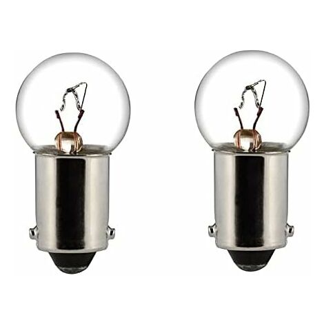 2x ampoule 6V 5W BA9S globe 15mm voiture moto scooter lumière éclairage bricolage