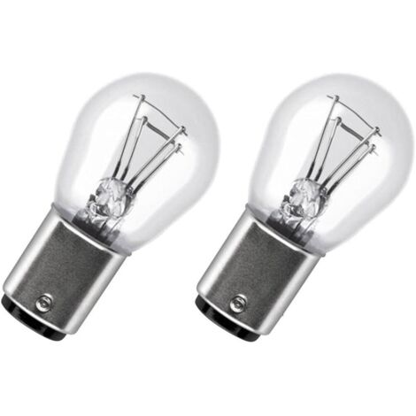 2x Ampoule BA15d 21/5W 6V Double Filament Véhicule Moto Scooter Éclairage