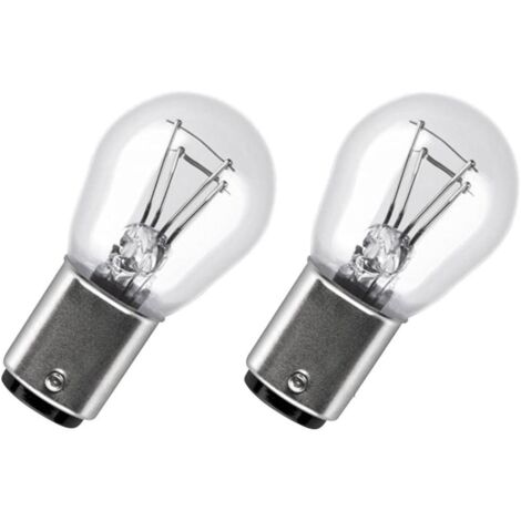 2x ampoule BA15d 21/5W 6V voiture moto scooter réparation changement éclairage lumière