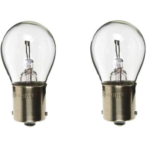 2x Ampoule BA15S 15W 24V 26X47 camion fourgon voiture tracteur véhicule agricole