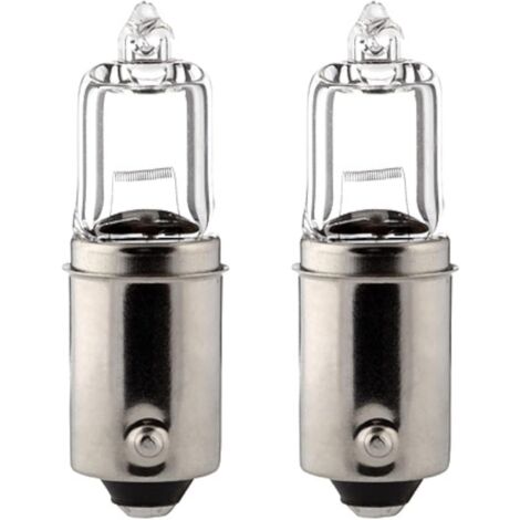2x Ampoule BA9S 24V 10W camion fourgon voiture tracteur véhicule agricole réparation changement éclairage lumière