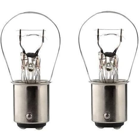 2x ampoule BAZ15D 21/4W 24V camion fourgon voiture tracteur véhicule agricole