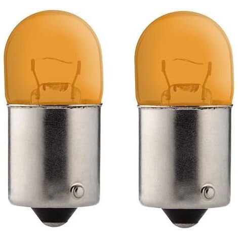 2x Ampoule ORANGE 24V BA15S 10W camion fourgon voiture tracteur véhicule agricole