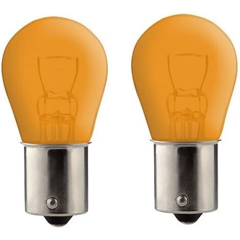 2x Ampoule P21W 24V BA15S ORANGE camion fourgon voiture tracteur véhicule agricole
