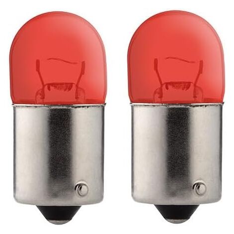 2x Ampoule ROUGE 24V BA15S 10W camion fourgon voiture tracteur véhicule agricole