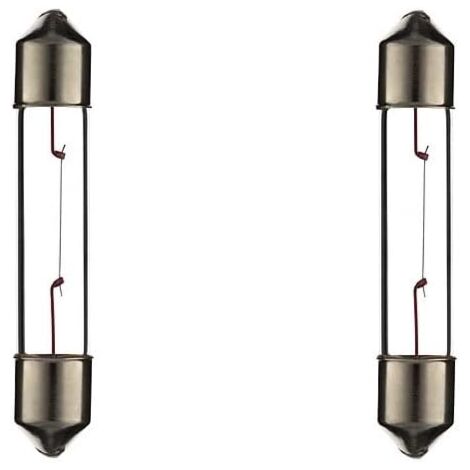 2x Ampoule SV5.5 3W 24V 6X36 camion fourgon voiture tracteur véhicule agricole