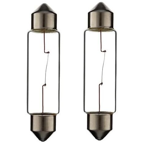 2x Ampoule SV8.5 10W 11X44 24V camion fourgon voiture tracteur véhicule agricole