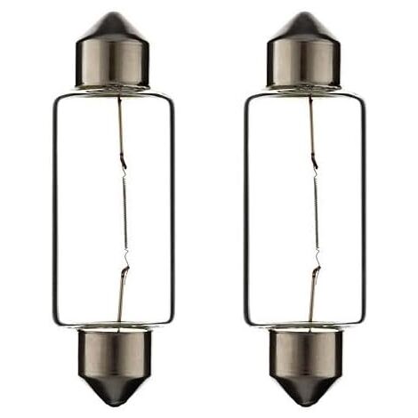 2x Ampoule SV8.5 18W 15X44 24V camion fourgon voiture tracteur véhicule agricole