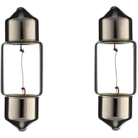 2x Ampoule SV8.5 5W 10X31 24V camion fourgon voiture tracteur véhicule agricole