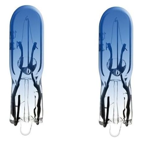 2x Ampoule T5 1.2W 24V BLEU camion fourgon voiture tracteur véhicule agricole