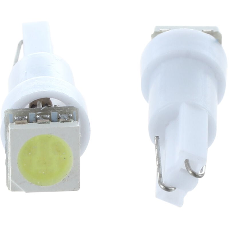 Image of Tlily - 2X Auto T5 5050 smd Armaturenbrett Weiß 1-LED-Birnen Licht Lampe 74 37 286 18 27 12v us
