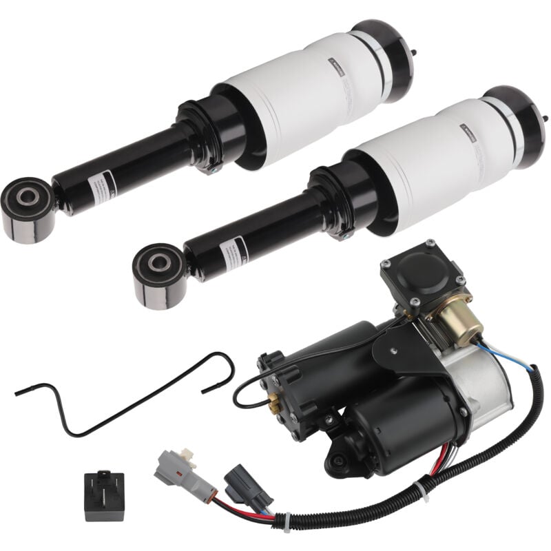 Maxpeedingrods - 2X Avant Amortisseur + 1x Compresseur for Land Rover Discovery 3 4 RNB501250
