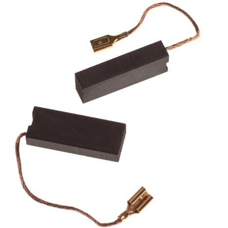 2x balais charbon 6,3 x 11,2 x 29 mm remplace Husqvarna 508.043.705 pour tondeuse à gazon