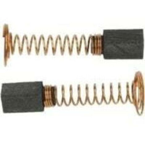2x Balais de charbon pour moteur 8 x 5 x 5mm compatible avec Dremel 300 395 595 3000, 6000 Type 3/4/5/A6 outil électrique