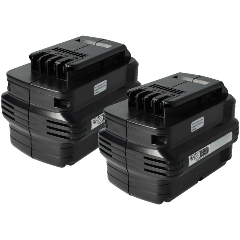 Vhbw - 2x Batteries compatible avec Dewalt DW008K-XE, DW017, DW017K2, DW017K2H, DW017N outil électrique (3000 mAh, NiMH, 24 v)