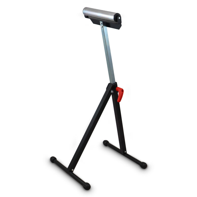 Image of Rollenstützbock Stütze Bock Rollenbock Rollenlagerbock bis 90Kg 70 - 112 cm - Bituxx