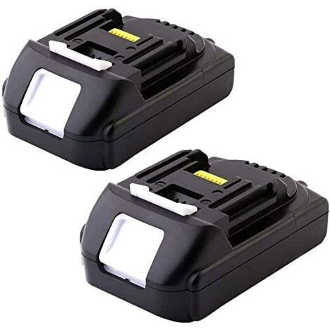 2X BL1830 18V 3,0Ah Batterie de Remplacement pour Makita BL1850 BL1860B BL1860 BL1830B BL1840B BL1840 BL1890 BL1835 BL1845 194204-5 BL1815 BL1825 LXT-400 BL18