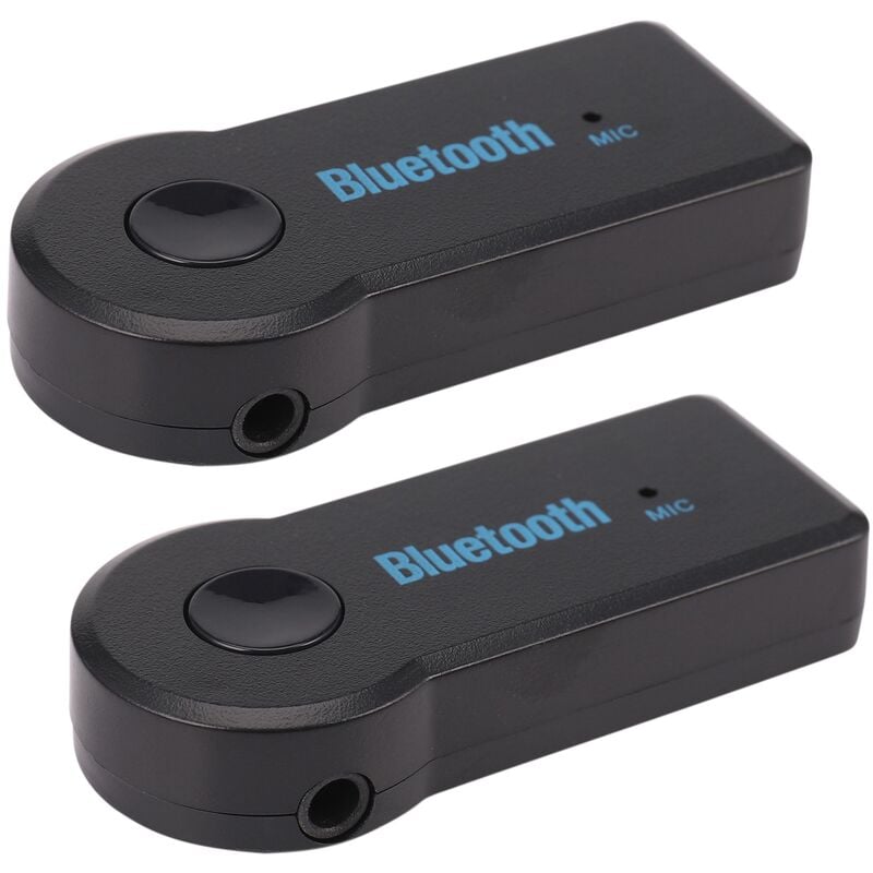 Tlily - 2X Bluetooth 3,5 Mm aux Audio StéRéO Musique RéCepteur de Voiture Adaptateur