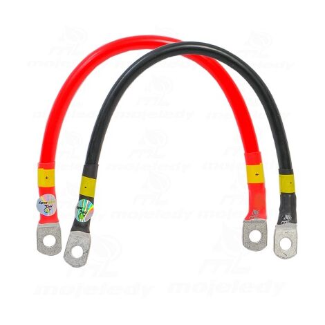 2x cable de conexión de batería de 50 cm 25 ML-PA25