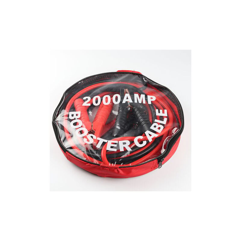 2X Câbles de Démarrage 2000 a Batterie Déchargée Auto Voiture Véhicule