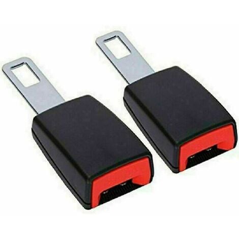 SWYEOOT 2x Car Safety Seat Belt Extender Extension Buckle Lock Clip Adjutable