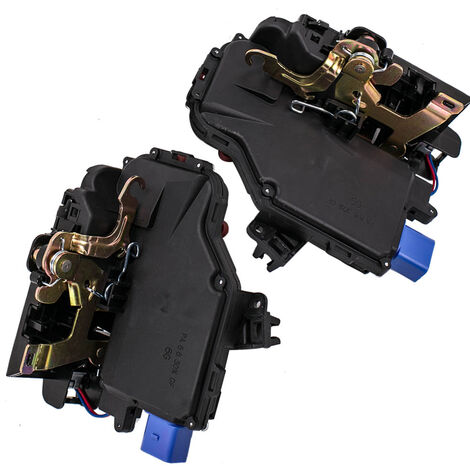 2x CENTRAL SERRURE DE PORTE Arrière gauche + Droit Pour VW Golf Jetta Skoda Seat