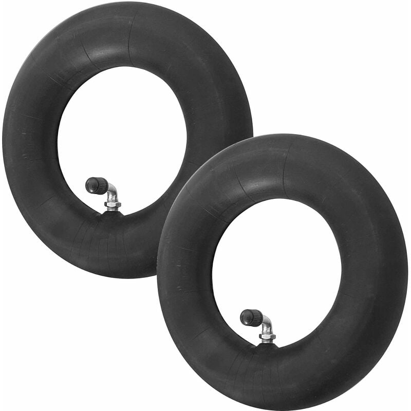 2x Chambre à air 3,00 - 4 260x85 valve schrader coudée brouette chariot diable tracteur tondeuse