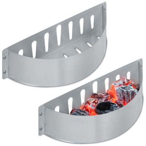 2x charcoal basket