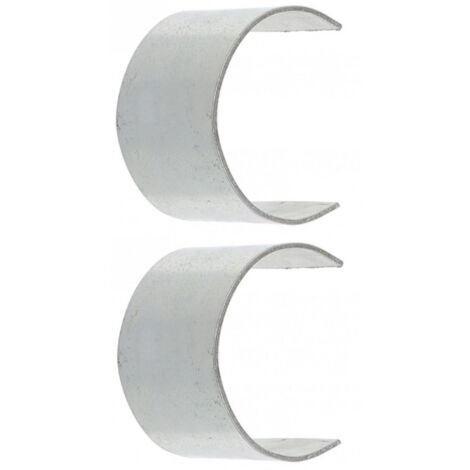 2x Clip d'accroche de toile de store pour tube Ø30mm extérieur Accessoire Volet roulant Maintien Fenêtre Baie vitrée Ouverture Fermeture