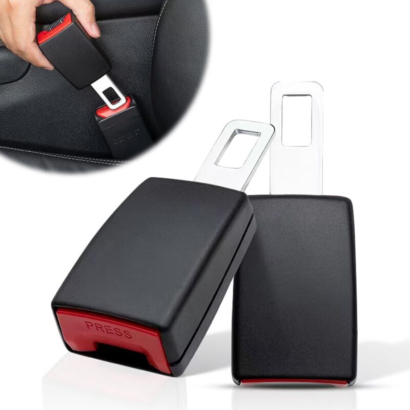 2x clip de verrouillage de boucle d'extension de ceinture de sécurité de sécurité de voiture réglable,Ajusteur Ceinture de Sécurité Adapté aux Femme