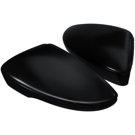 KINGSO 2x Coque Couvre de Rétroviseur Pour VW Volkswagen Beetle CC Eos Passat Jetta Scirocco Hasaki