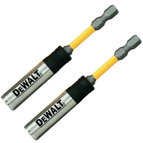 2x Dewalt DT7522 Extreme FlexTorq Impact Torsion Magnetic Screwdriver Bit Holder