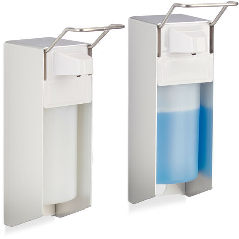 DISPENSER PORTASAPONE BAGNO E Cucina Erogatore A Muro Sapone Shampoo  Detersivo EUR 12,00 - PicClick IT