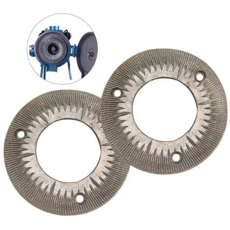 2X disques de broyage de grains 15cm pour moulin électrique
