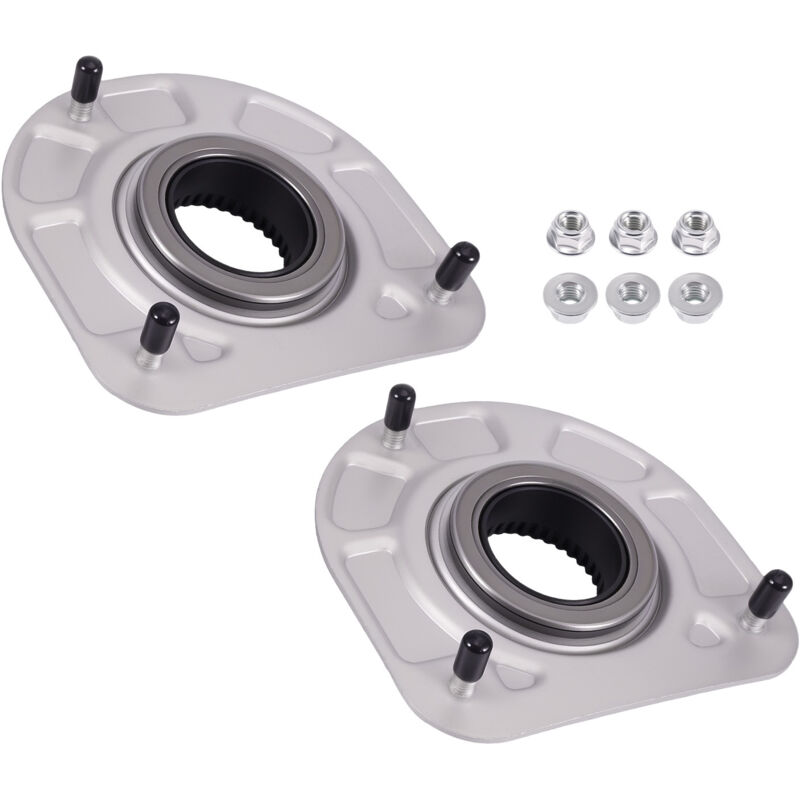 Image of 2x Domlager for Volvo S60 S80 V70 XC70 XC90 Vorne 1998-2014 30714968 8634457