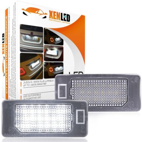 2x Eclairages LED plaque Fiat 500X / 500 EV, Dodge Hornet, Alfa Romeo Tonale
