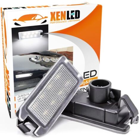 2x Eclairages LED plaque Jeep Grand Cherokee / Compass / Patriot - Dodge Viper - Maserati Levante