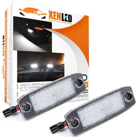 2x Éclairages plaque LED Hyundai / Kia - Tucson / Elantra / Sportage / Sorento - Plaque d'immatriculation LED