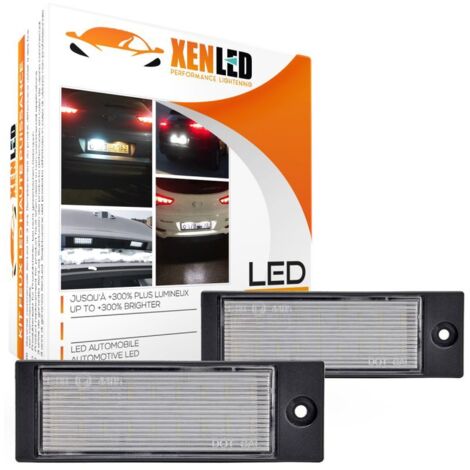 2x Éclairages plaque LED Hyundai Tucson et IX35 - 2015 à 2018 - Plaque d'immatriculation LED