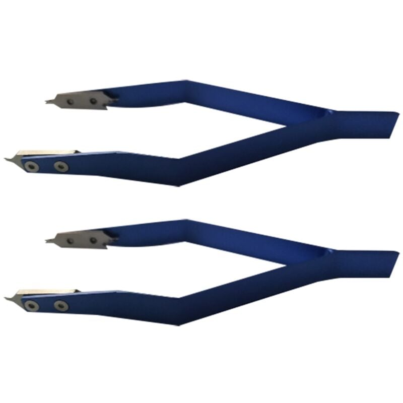 Image of 2X Edelstahl 7825 V Typ Uhr Stab Pinzette Zur Reparatur Von Uhren