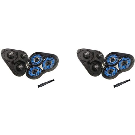2x Ersatz-Scherkopf für Rasierer der Serien S5000, S5370, S5571, S5420, S5140, S5078, S5077 und S5050