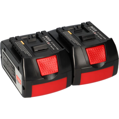 2x Ersatzakku für Bosch Professional 18V 8.0Ah Li-Ion 144Wh