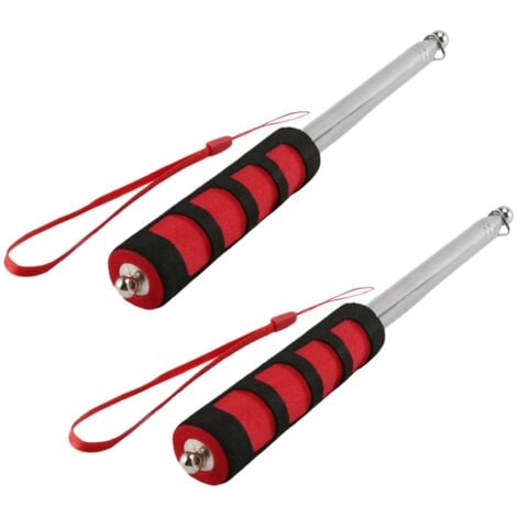 2X Extendable Handheld Flag Pole Tool Portable Telescopic 2M for Flags
