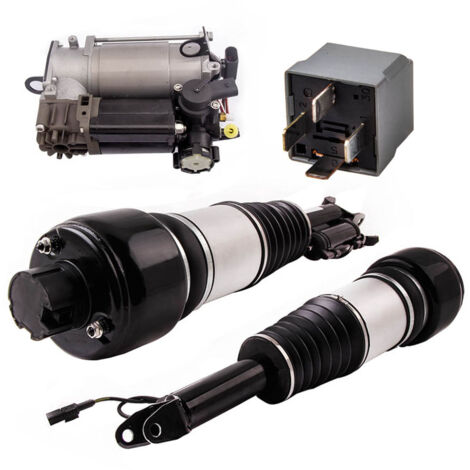 2X Federbein Vorne + Kompressor for Mercedes Benz E-Klasse W211 Limousine