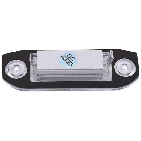 2x Feux LED de plaque d'immatriculation pour Volvo S40 S60 S80 XC60 XC70 XC90 - Éclairage de plaque blanche, ampoules LED super lumineuses, remplacement facile.