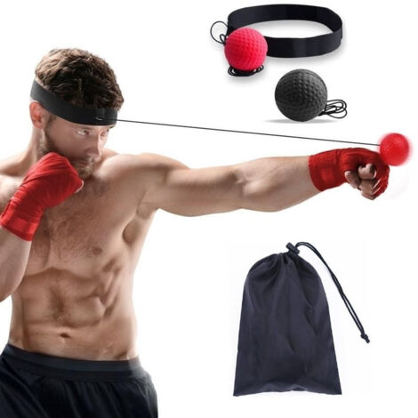 2x FIGHT REFLEX BALL + Tasche