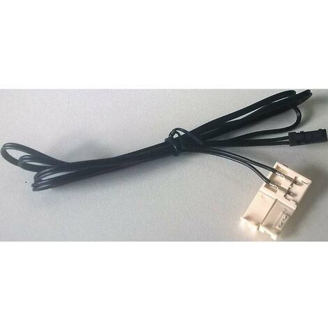 2x Fil câble LED longueur 1 mètre largeur 10mm avec connecteurs miniclip Bande Ruban Luminaire Eclairage Intérieur Décoration
