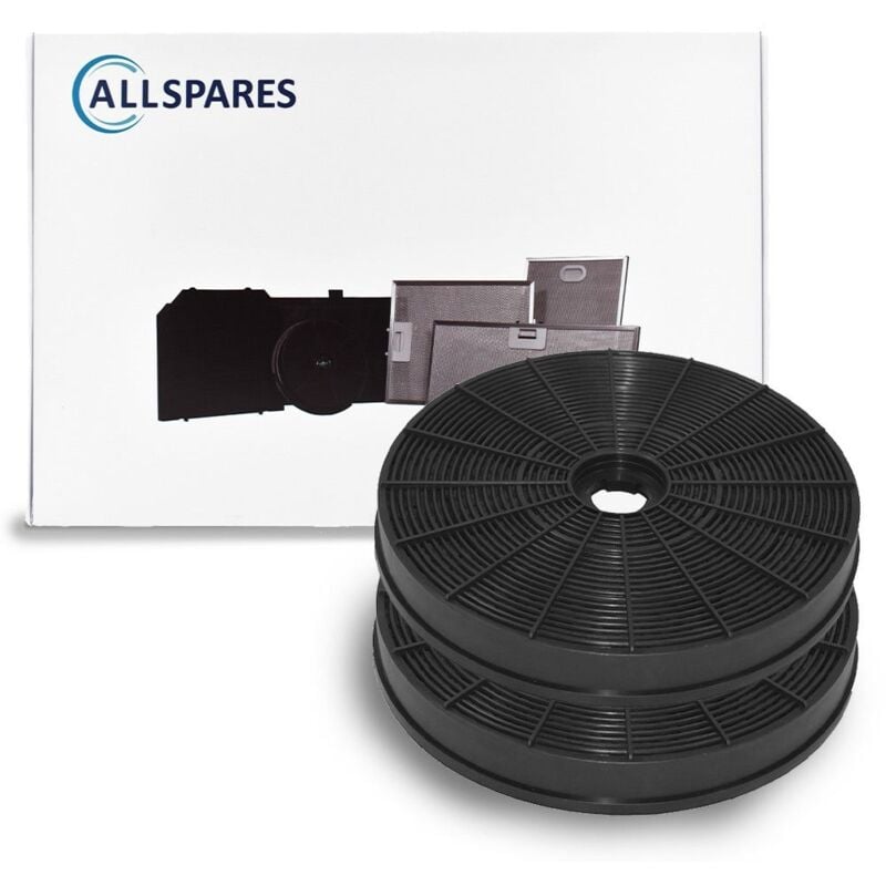 2x Filtre à charbon EFF54 / FAC509 / F233 par AllSpares