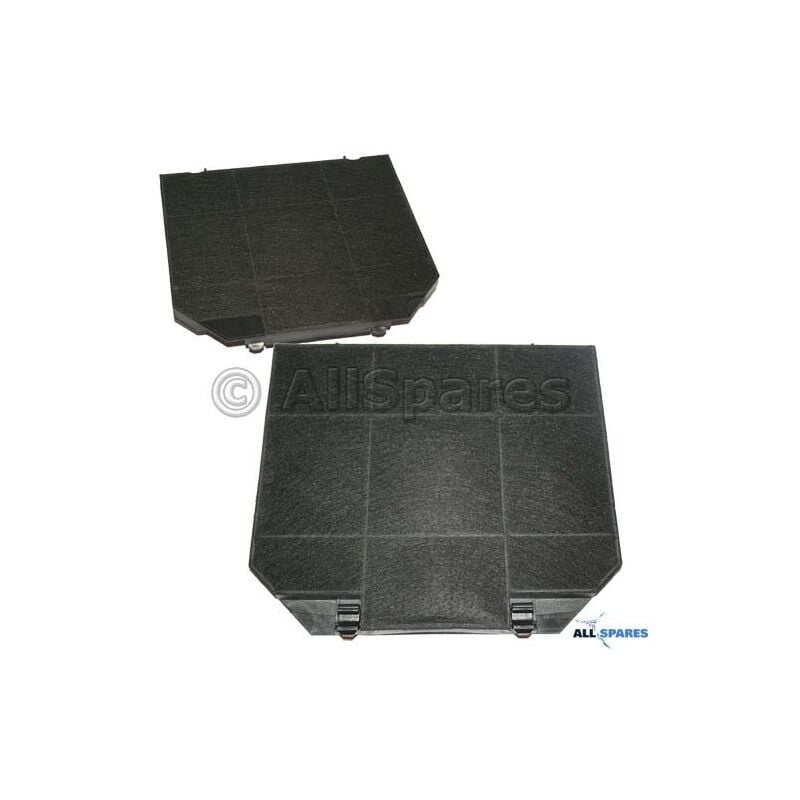 Allspares - 2x Filtre à charbon EFF72 / E3CFF57 / KITFC161 par