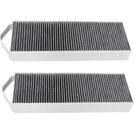 FLITI 2x Filtres à charbon actif compatible avec Bora S Pure, Pure, PUXU, M Pure, X Pure hotte aspirante